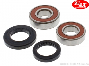 Rear Wheel Bearings and Seals Kit - Honda CR 500 R ('88) - TourMax