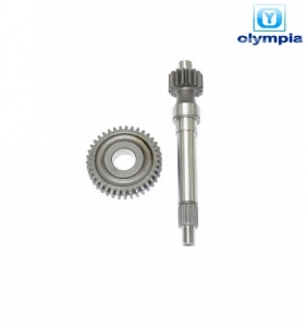 Rear Wheel Gear Set Kit Z16/37 - Piaggio Sfera / Zip 2T 50cc - Olympia