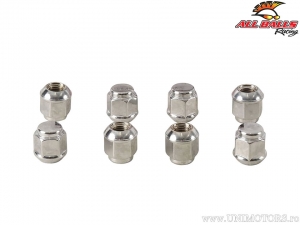 Rear Wheel Nut Set (8 pieces) - Honda TRX500FA ('01-'06) / TRX500FGA ('04-'06) / TRX680 Rincon ('06-'16) - All Balls