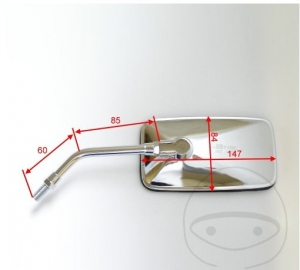 Rechter Chromspiegel M10 mm - Yamaha XV 500 SE Special ('83-'84) / Yamaha XV 750 SE Special ('81-'84) - JM