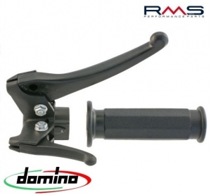 Rechter handvat (remhendel + decompressor) - Bromfiets Piaggio Boxer / Bravo / Ciao PX (-'88) / Si (-'88) 2T 50cc - RMS