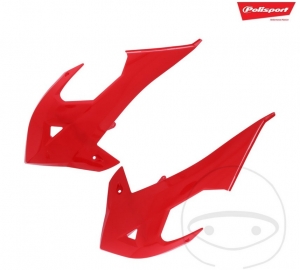 Red radiator fairing Polisport - Gas Gas EC 250 E Racing Homologated Euro4 ('17-'19) / Gas Gas EC 300 GP 2T ('17-'18) - JM