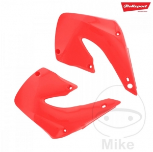 Red radiator fairing Polisport - Honda CR 125 R ('00-'01) / Honda CR 250 R ('00-'01) - JM