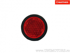 Reflector (cat's eye) round D 65 mm red - JM