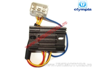 Regulator napięcia - Aprilia Leonardo 125 / Scarabeo 150 / MX 125 / RS 125 / RS 250 / RX 125 / Pegaso 650 - (Olympia)