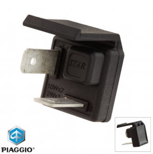 Relais de clignotant - Aprilia - Gilera - Honda - MBK - Peugeot - Piaggio - Vespa - Yamaha 50-500cc - Piaggio