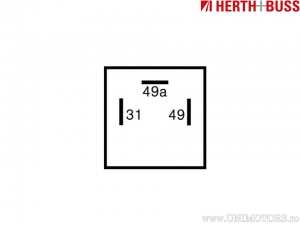 Relais de signalisation - Hercules W2000 294 Moteur Wankel ('74-'78) - Herth+Buss