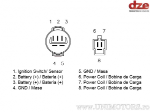 Releu incarcare - Honda XRV 750 Africa Twin ('90-'91) - DZE