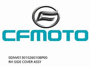 RH SIDE COVER ASSY - 0DNV01301026010BP00 - CFMOTO