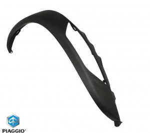 Right front side fairing (mudguard) original - black - Piaggio MP3 LT / Touring 4T LC 125-500cc - Piaggio