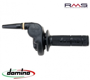 Right lever (throttle control) HR cross model (for 2-stroke motorcycles) - maximum stroke: 48.5 mm - RMS