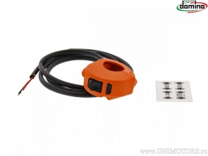 Right orange contact switch - START/STOP - MAP1/MAP2 - ON/OFF - for 22mm handlebar - Domino