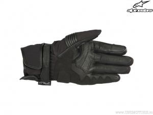 Road motorcycle gloves T-SP W Drystar (black/white) - Alpinestars