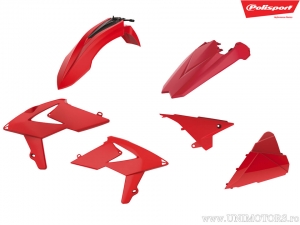 Rotes Plastik-Set - Beta RR 250 2T / RR 300 2T / RR 350 EFI ('18-'19) - Polisport