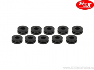 Rubber buffer (set of 10 pieces) - Honda CLR 125 Cityfly / NT 700 V Deauville / ST 1300 A Pan European ABS CBS / VFR 800 - TourM