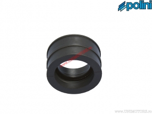 Rubber intake gallery connector (diameter 45-45mm) - Vespa Primavera 125 2T / Primavera ET3 125 2T / TS 125 2T - Polini