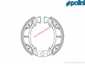 Saboti frana spate (110x25mm / cu arcuri) - 1761200.S - Polini