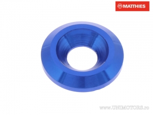 Saiba avec boulon M6 6.00 x 19.00 x 3.40 mm en aluminium bleu - JM