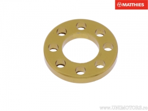 Saiba Bolt M10 10.00 x 20.00 x 2.80 mm aluminum Racing gold - JM