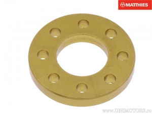 Saiba Bolt M12 12.00 x 25.00 x 3.40 mm Alluminio Corsa Oro - JM