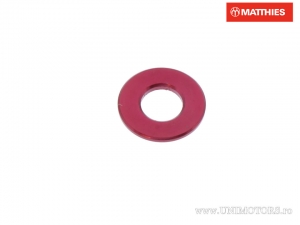 Saiba Bolt M4 4.00 x 9.00 x 0.80 mm red aluminum - JM