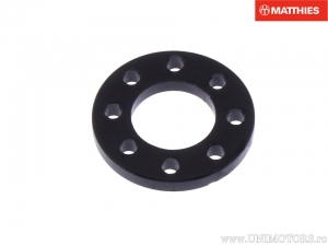 Saiba Bolt M5 5.00 x 10.00 x 1.30 mm Aluminum Racing Black - JM