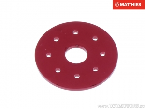 Saiba Bolt M6 6.00 x 23.00 x 1.67 mm aluminum Racing red - JM