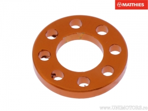 Saiba Bout M10 10.00 x 20.00 x 2.80 mm aluminium Racing oranje - JM