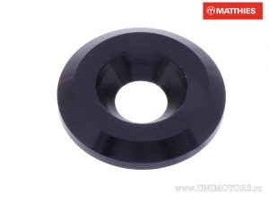 Saiba con bullone M6 6.00 x 22.00 x 3.40 mm in alluminio nero - JM