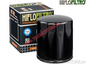 Schwarzer Ölfilter - Harley Davidson VRSCA 1130 / VRSCB 1130 / VRSCDX 1250 / VRSCF 1250 V-Rod / VRSCR 1130 - Hiflofiltro