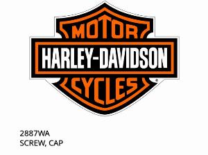 SCREW, CAP - 2887WA - Harley-Davidson