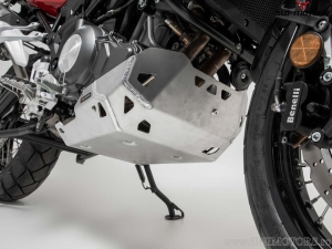 Scut motor - material: aluminiu - culoare: argintiu - Benelli TRK 502 X ('18-) - SW-Motech