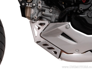 Scut motor - material: aluminiu - culoare: argintiu - Ducati Multistrada 1200 / S ('10-'14) - SW-Motech