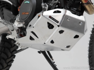 Scut motor - material: aluminiu - culoare: argintiu - KTM 690 Enduro / Husqvarna 701 models - SW-Motech