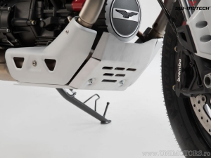 Scut motor - material: aluminiu - culoare: argintiu - Moto Guzzi V85 TT ('19-) - SW-Motech