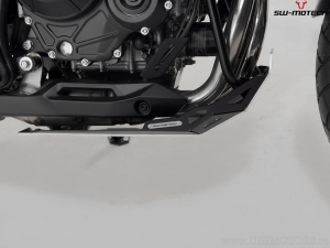 Scut motor - material: aluminiu - culoare: negru/argintiu - Honda CB500X ('18-) / NX500 ('23-) - SW-Motech