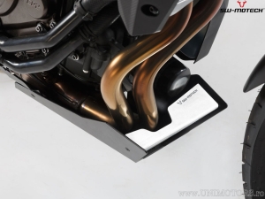 Scut motor - material: aluminiu - culoare: negru/argintiu - Yamaha MT07 ('14-) / MT07Tr ('16-) / XSR700 ('16-) - SW-Motech