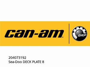 SEADOO DECK PLATE 8