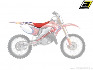 Seat cover - Replica Team HRC 19 - Honda CR 125 R / CR 250 R 2T ('02-'07) - Blackbird