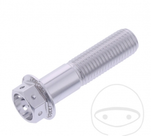 Sechskantschraube Pro Bolt M10 x 1.25 x 40 mm Aluminium Racing Silber - JM