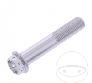 Sechskantschraube Pro Bolt M10 x 1.25 x 55 mm Aluminium Racing Silber - JM