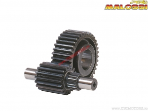 Secondary transmission HTQ Z 17/37 (6679983) - Honda Foresight 250 H2O 4T E1 ('98-'99) / Jazz 250 H2O 4T E2 ('01-'04) - Malossi