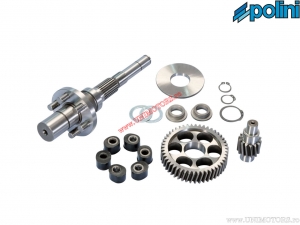 Secondary transmission set Z 14/48 (with flexible coupling) - Piaggio NRG MC3 DD 50 H2O 2T E1 ('01-'04) - Polini