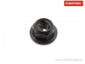 Self-locking collar nut Pro Bolt M4 x 0.70 mm black titanium - JM