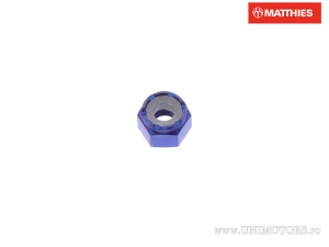 Self-locking nut Pro Bolt M3 x 0.50 mm blue titanium - JM