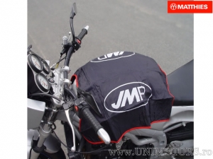 Service protection cover for motorcycle fuel tank black - JM