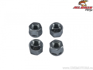 Set achterwielmoeren (4 stuks) - Honda ATC250SX /FL350 / TRX350D / TRX420FE / TRX500TM / TRX520FA / TRX520FA - All Balls