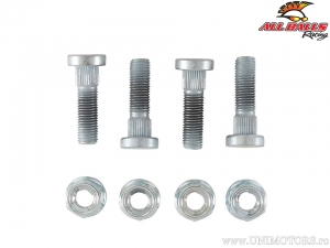 Set bolts / nuts rear wheel - Kawasaki Mule 600 ('08-'16) / Mule SX 4X4 FI / Mule SX 4X4 XC LE FI ('21-'22) - All Balls