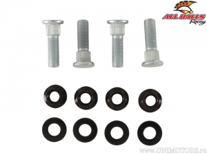 Set bouten / moeren voorwiel - Yamaha YFM350 Raptor ('04-'06) / YFM660R Raptor ('01-'05) / YFZ450 ('04-'05) - All Balls