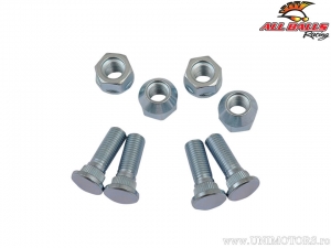 Set Bulloni / Dadi Ruota Anteriore - Honda TRX420 FA IRS / TRX420 FPE / TRX500FE / TRX500FPE / TRX680 Rincon - All Balls